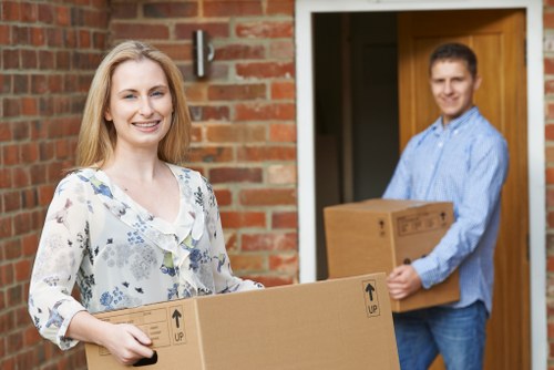 Furniture and household items prepared for long-term storage